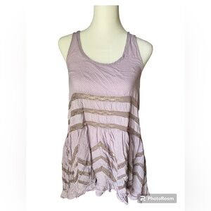 Intimately Free People Voile Lace Trapeze Slip Dress